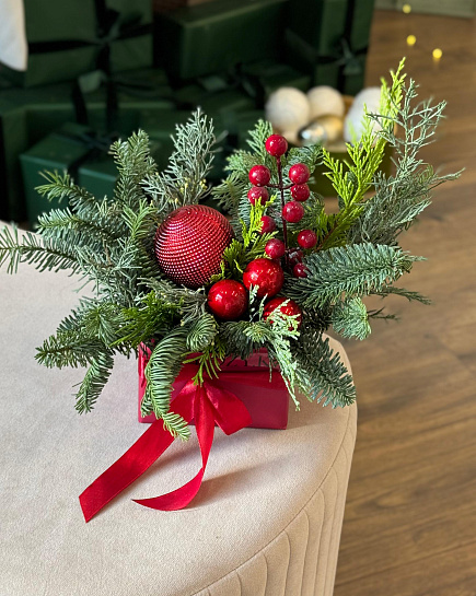 Композиция «Зимний бриз» с доставкой по Астане