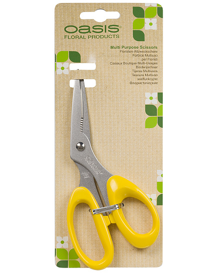 Ножницы для различных материалов "Florist Multi-Purpose scissors" (нержавеющая сталь), 17 см, Oasis с доставкой по Астане
