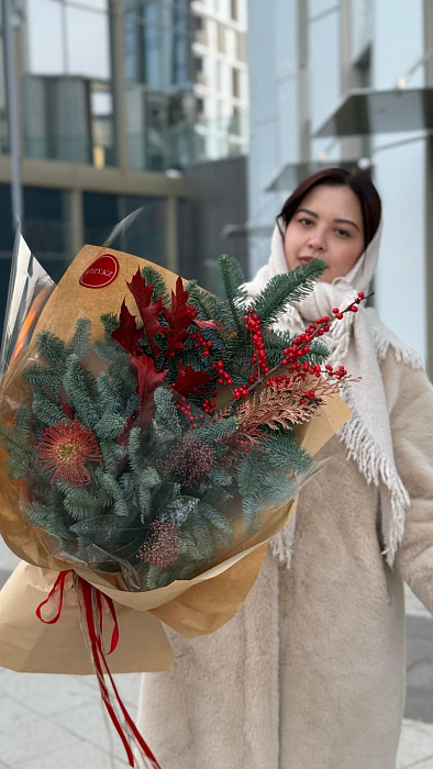 Зимняя охапка L - купить в Астане с доставкой