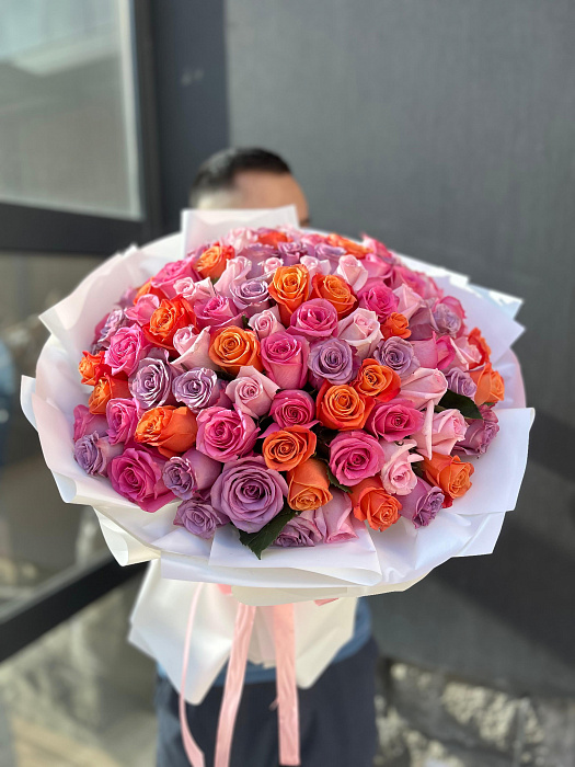 Букет из 101 розы