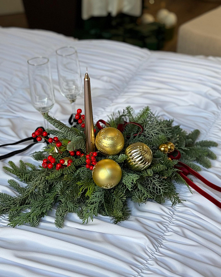 Настольная композиция «Сияние» с доставкой по Астане