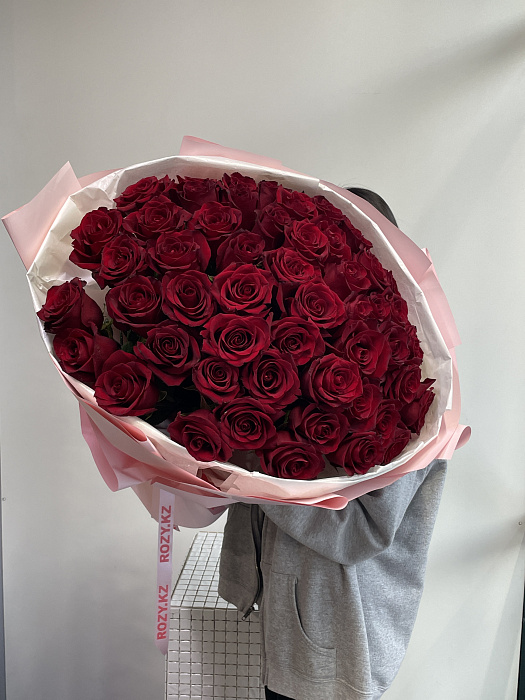 Букет из 51 красной розы - купить в Астане с доставкой